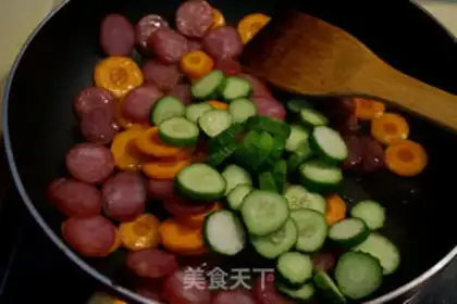 Make Fried sausage step 5