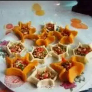 Make Hexagon dumplings step 8