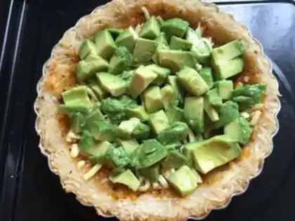 Make Salmon potato pizza step 9