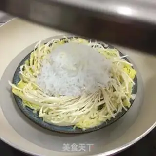 Make Garlic fans steaming doll food step 6