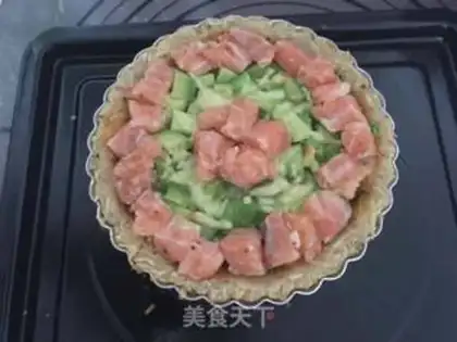 Make Salmon potato pizza step 10