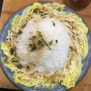 Make Garlic fans steaming doll food step 8