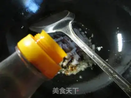 Make Garlic sausage spinach step 2