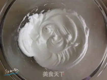 Make Black sesame ricin cake step 5
