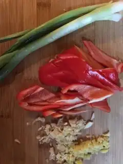 Make Meat and eggplant step 1