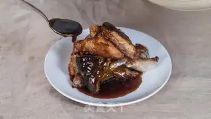 Make Salmon fish head step 7