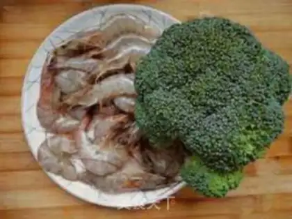 Make Shrimp broccoli step 0