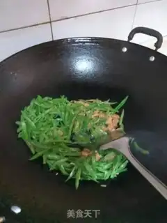 Make Shrimp with beans step 5