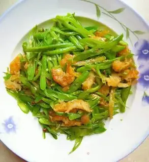 Make Shrimp with beans step 6
