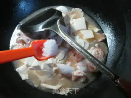 Make The seafood show is sore tofu step 6