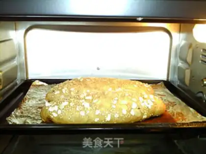 Make All-wheat cheese bread step 17