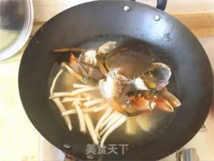 Make Crab potato soup step 6
