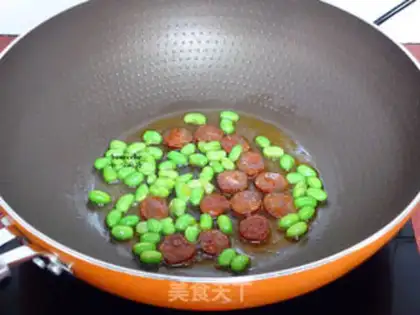 Make Bean sausage step 1