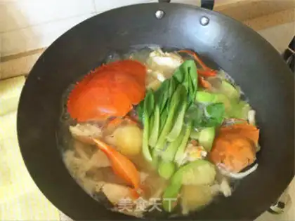Make Crab potato soup step 8