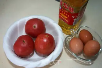 Make Tomatoe and eggs step 0