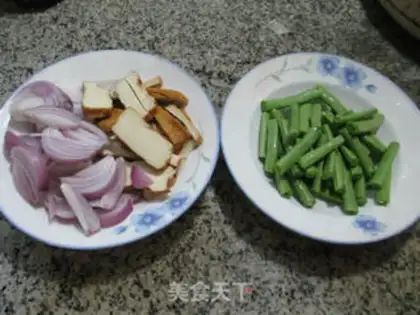 Make Onion bean dry step 0