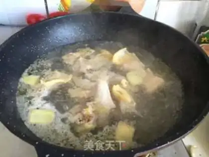Make The chicken soup step 3