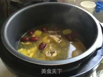 Make The chicken soup step 7
