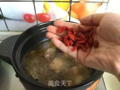 Make The chicken soup step 9