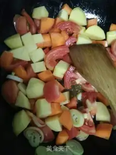 Make Tomato potato stew step 3