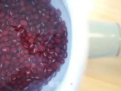 Make Red bean crystal brown step 1