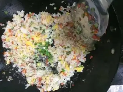 Make Egg fried rice step 4