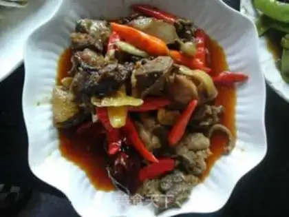 Make Pepper chicken step 2