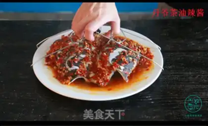 Make Spicy pepperfish head step 8