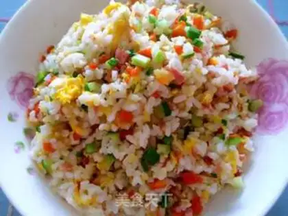 Make Egg fried rice step 5