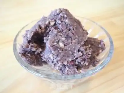 Make Red bean crystal brown step 5