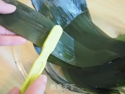Make Red bean crystal brown step 7