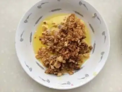 Make Garlic fan silk melon step 5