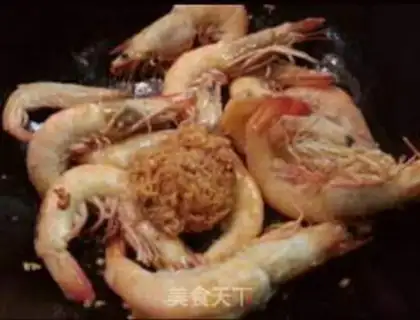 Make Dinosaur shrimp step 3