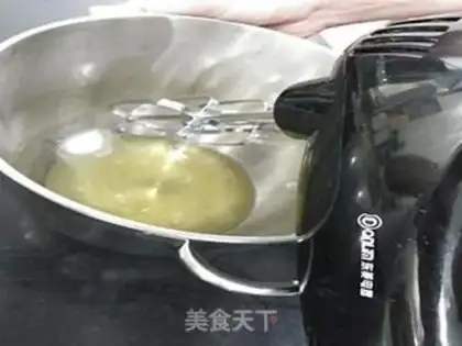 Make Rose heart cake step 4