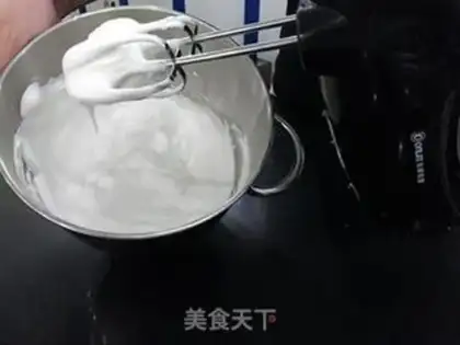Make Rose heart cake step 5