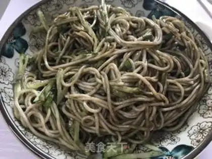 Make Black sesame noodles step 1