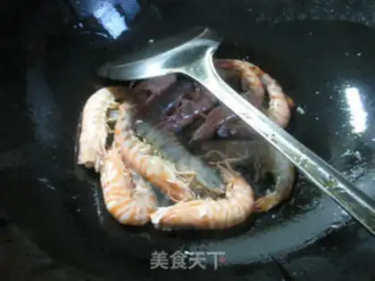 Make Curry tofu-based prawn step 2