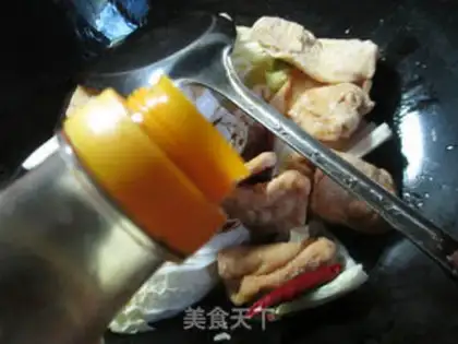 Make Soy sauce tofu dry step 4
