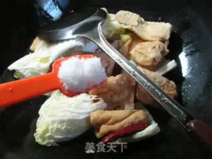 Make Soy sauce tofu dry step 5
