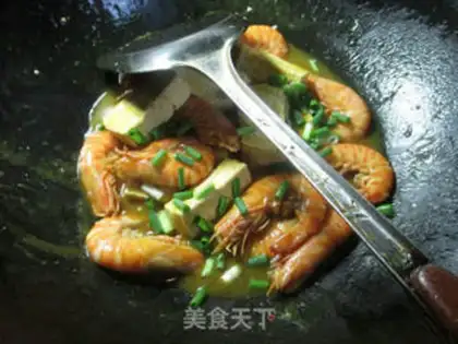 Make Curry tofu-based prawn step 8
