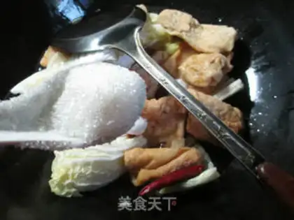 Make Soy sauce tofu dry step 6