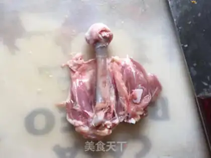 Make Powder chicken rice step 4