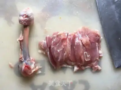 Make Powder chicken rice step 5