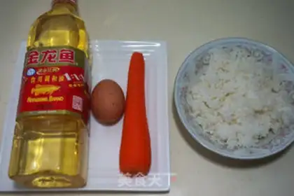Make Ping-pong egg fried rice step 0