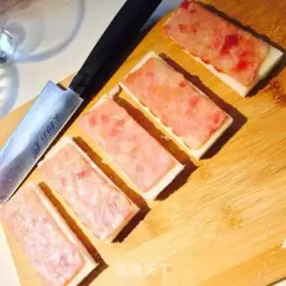 Make Bacon toast step 1