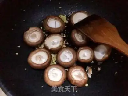 Make Mushrooms burning noodles step 11