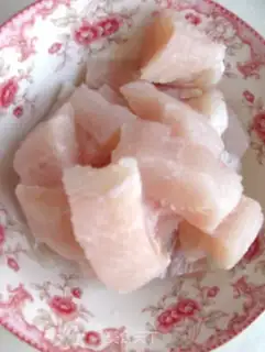 Make Tomato fish balls step 1