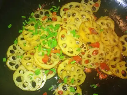 Make Spicy Lotus step 3