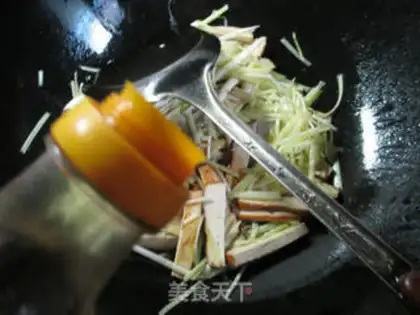 Make The sprouts, the fried mushrooms step 4