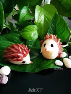 Make Little hedgehogs step 21